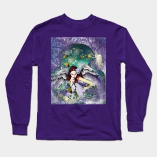 Purple Angel. Long Sleeve T-Shirt